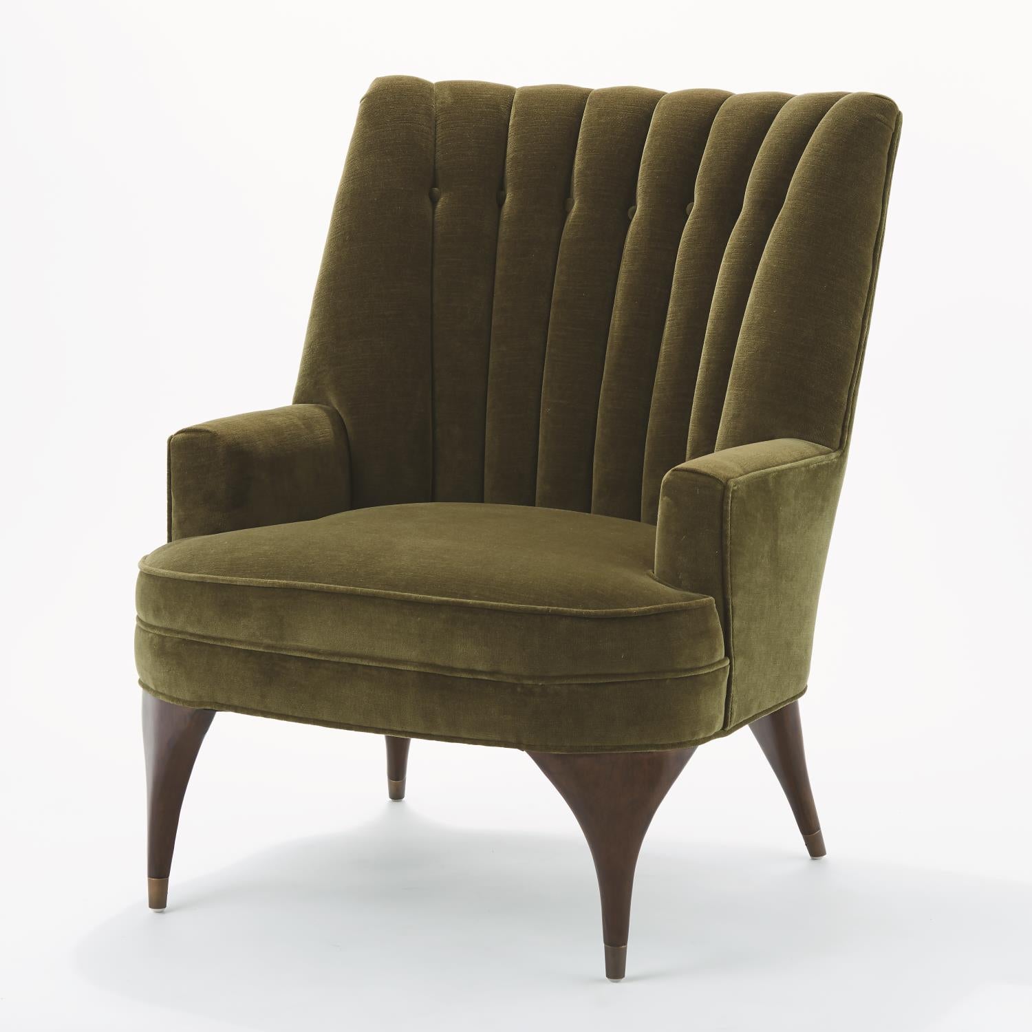 Moss green chair online covers