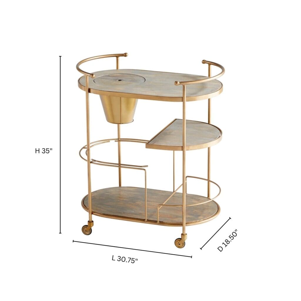 Barcraft Bar Cart