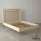 Ellipse Bed - Ivory - Queen/ King