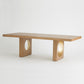 Oculus Dining Table - Nutmeg/Champagne