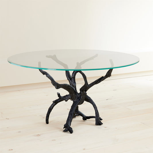 Monterey 60"Dia Dining Table - Natural Iron