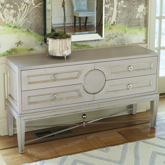 Collector's 56" Console - Grey - Grats Decor Interior Design & Build Inc.